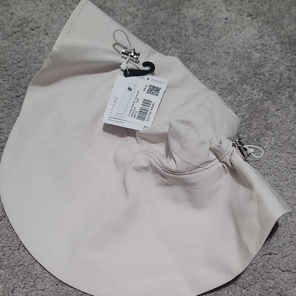 Brand New! Lululemon Cream Bucket Hat, Super Cute And Soft!!